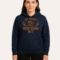 My Family Tree Has A Deer Stand In It Hunting Hoodie