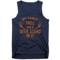 My Family Tree Has A Deer Stand In It Hunting Tank Top
