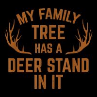 My Family Tree Has A Deer Stand In It Hunting 16 in Basic Backpack