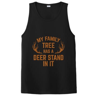 My Family Tree Has A Deer Stand In It Hunting PosiCharge Competitor Tank