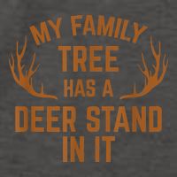 My Family Tree Has A Deer Stand In It Hunting Vector Backpack