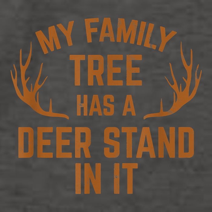 My Family Tree Has A Deer Stand In It Hunting Vector Backpack