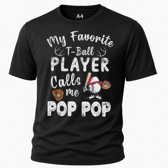 My Favorite T Ball Player Calls Me Pop Pop Performance Shirt