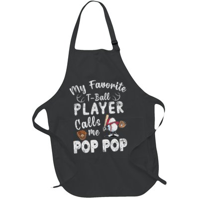 My Favorite T Ball Player Calls Me Pop Pop Apron