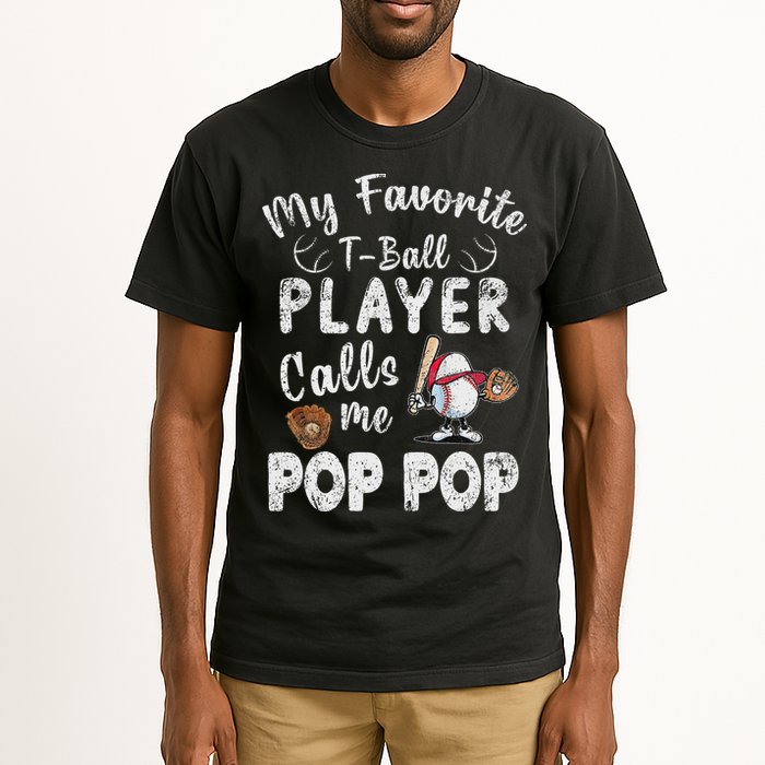 My Favorite T Ball Player Calls Me Pop Pop Tall T-Shirt