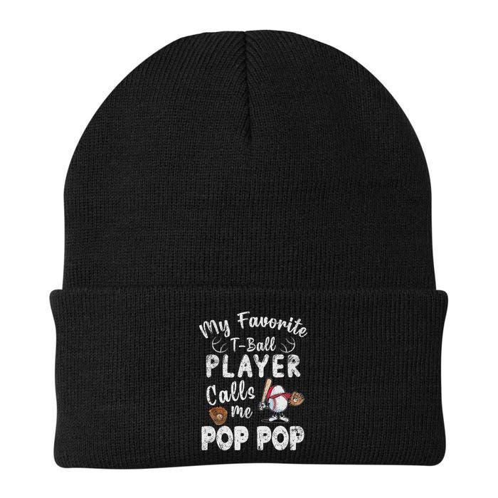 My Favorite T Ball Player Calls Me Pop Pop Beanie