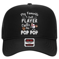 My Favorite T Ball Player Calls Me Pop Pop Trucker Hat