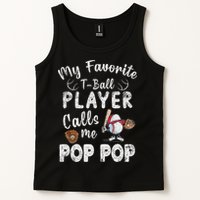 My Favorite T Ball Player Calls Me Pop Pop Tank Top