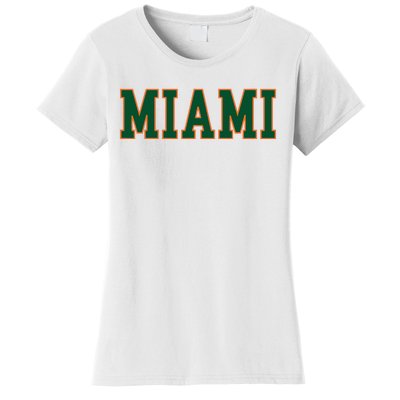 Miami Florida Throwback Design Classic Women's T-Shirt