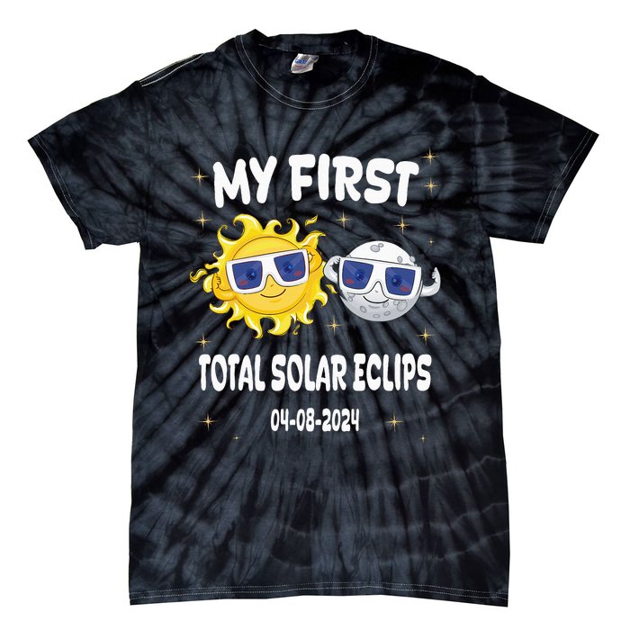 My First Total Solar Eclipse Tie-Dye T-Shirt