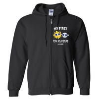 My First Total Solar Eclipse Full Zip Hoodie