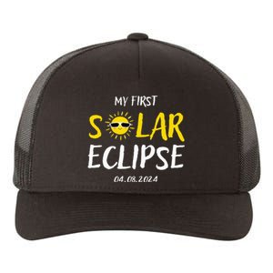 My First Total Solar Eclipse April 8th Yupoong Adult 5-Panel Trucker Hat