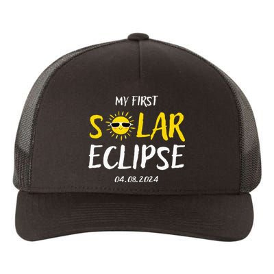 My First Total Solar Eclipse April 8th Yupoong Adult 5-Panel Trucker Hat