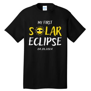 My First Total Solar Eclipse April 8th Tall T-Shirt