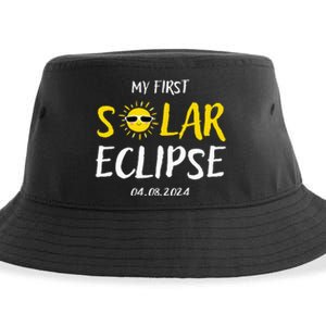 My First Total Solar Eclipse April 8th Sustainable Bucket Hat