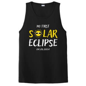 My First Total Solar Eclipse April 8th PosiCharge Competitor Tank