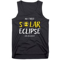 My First Total Solar Eclipse April 8th Tank Top