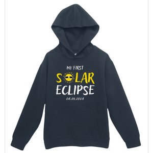 My First Total Solar Eclipse April 8th Urban Pullover Hoodie