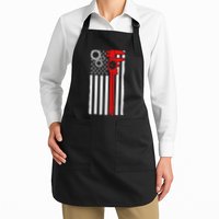 Machinist Flag Tools Cnc Machine Operator Machining Apron