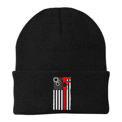 Machinist Flag Tools Cnc Machine Operator Machining Knit Cap Winter Beanie