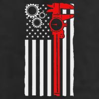 Machinist Flag Tools Cnc Machine Operator Machining Crop Fleece Hoodie