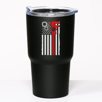 Machinist Flag Tools Cnc Machine Operator Machining Tumbler