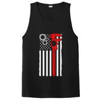 Machinist Flag Tools Cnc Machine Operator Machining PosiCharge Competitor Tank
