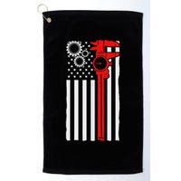 Machinist Flag Tools Cnc Machine Operator Machining Golf Towel