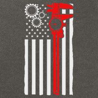 Machinist Flag Tools Cnc Machine Operator Machining Cotton Canvas Backpack