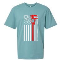Machinist Flag Tools Cnc Machine Operator Machining Sueded Cloud Jersey T-Shirt