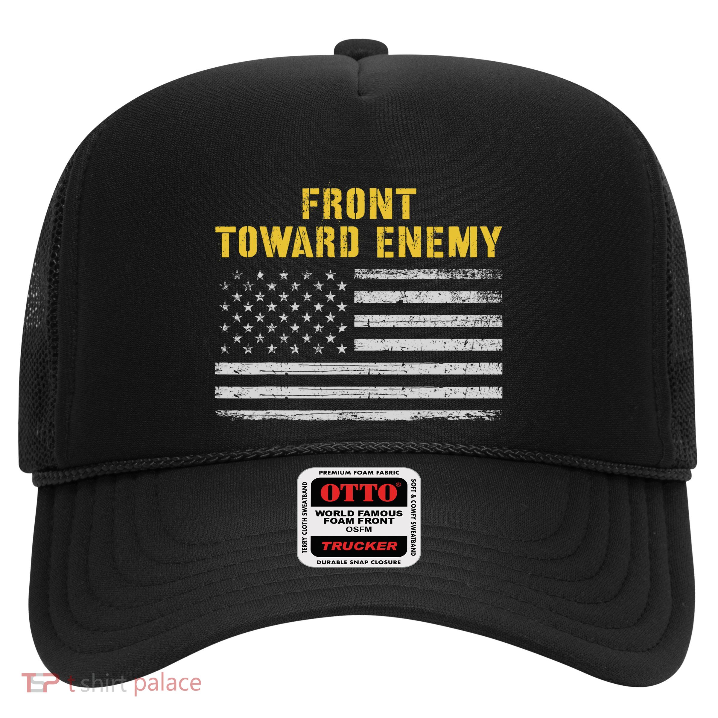 Military Front Toward Enemy Claymore Mine Trucker Hat