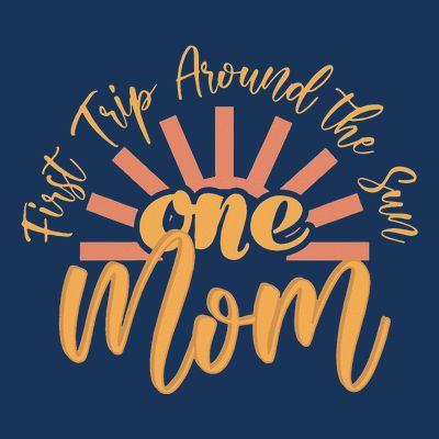 My First Trip Around The Sun Fall 1st Birthday Mom T-Shirt