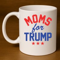 Moms For Trump 2024 11oz C Handle Ceramic Mug