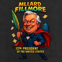 Millard Fillmore The Presidential Chronicles  Cool Comfort Performance Bucket Hat