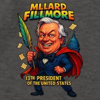 Millard Fillmore The Presidential Chronicles  Vector Backpack