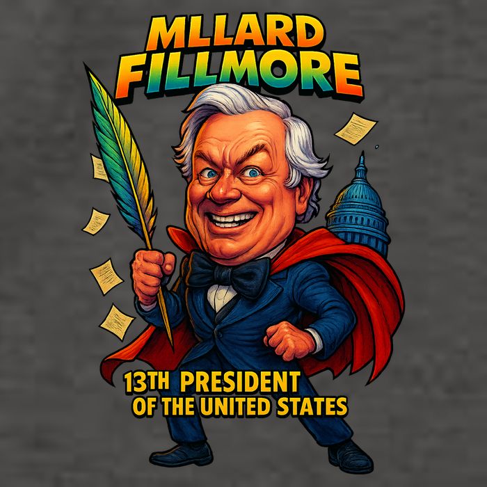 Millard Fillmore The Presidential Chronicles  Vector Backpack