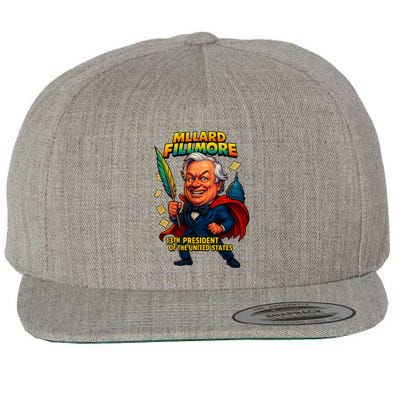 Millard Fillmore The Presidential Chronicles  Wool Snapback Cap
