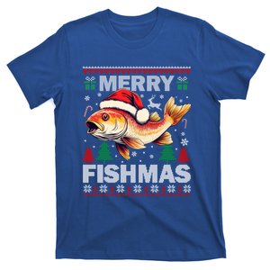 Merry Fishmas Ugly Christmas Koi Fish Great Gift T-Shirt