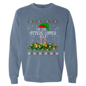 Matching Family Ugly I'm The Otters Lover Christmas Cute Gift Garment-Dyed Sweatshirt