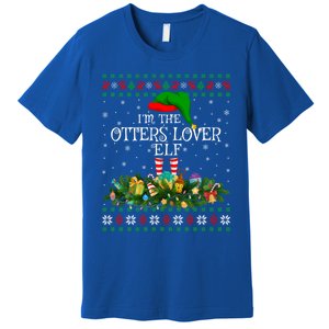 Matching Family Ugly I'm The Otters Lover Christmas Cute Gift Premium T-Shirt