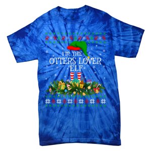 Matching Family Ugly I'm The Otters Lover Christmas Cute Gift Tie-Dye T-Shirt