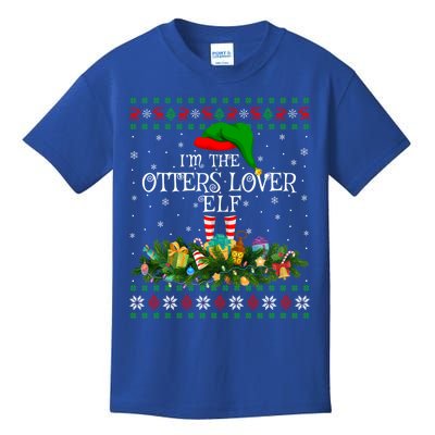 Matching Family Ugly I'm The Otters Lover Christmas Cute Gift Kids T-Shirt