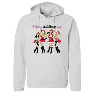 Merry Fetchmas Ugly Christmas Funny Xmas Performance Fleece Hoodie