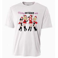 Merry Fetchmas Ugly Christmas Funny Xmas Cooling Performance Crew T-Shirt