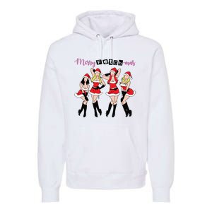 Merry Fetchmas Ugly Christmas Funny Xmas Premium Hoodie