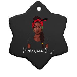 Malawian Flag Uniform Souvenirs Products Woman Malawi Ceramic Star Ornament