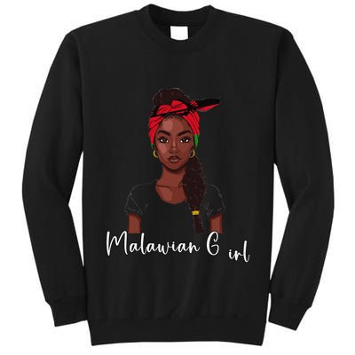 Malawian Flag Uniform Souvenirs Products Woman Malawi Tall Sweatshirt