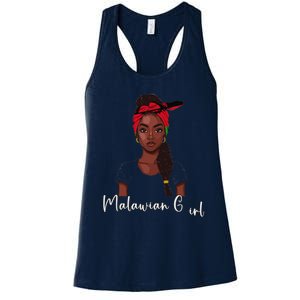 Malawian Flag Uniform Souvenirs Products Woman Malawi Women's Racerback Tank