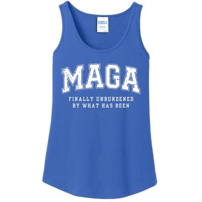 Maga Finally Unburdened By What Has Been Ladies Essential Tank