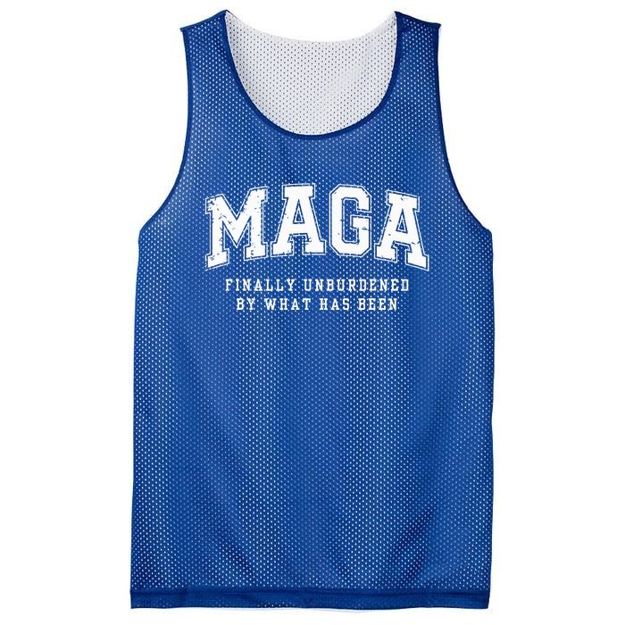 Maga Finally Unburdened By What Has Been Mesh Reversible Basketball Jersey Tank